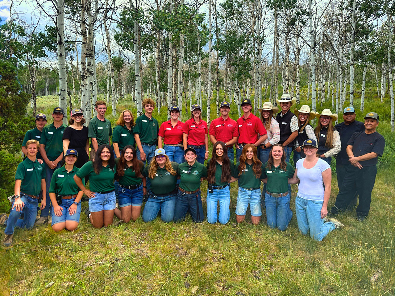 Reid Ranch staff photo from summer 2026